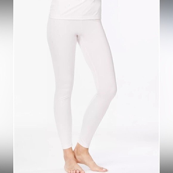 New CUDDL DUDS Climatesmart Leggings extra small in white pants XS - Picture 3 of 6